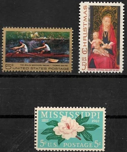 #1335-#1337 1967 US PORTO LOT mit drei Briefmarken, postfrisch - Bild 1 von 2