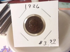 1926 British Farthing - George V - Bild 1 von 2