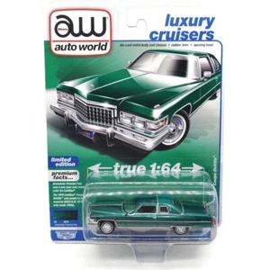 Auto World Premium Luxus Cruiser 1975 Cadillac Coupe DeVille neu kostenloser Versand - Bild 1 von 6