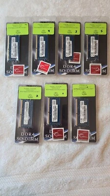 7 Ramaxel 8GB DDR4-2666 16GMX1 CL19-19-19-43 1.20v - Image 1 of 3