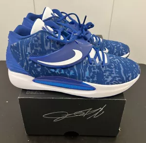 New Nike KD 14 TB 'Rush Blue' DM5040 404 Men Size 13 - Picture 1 of 10