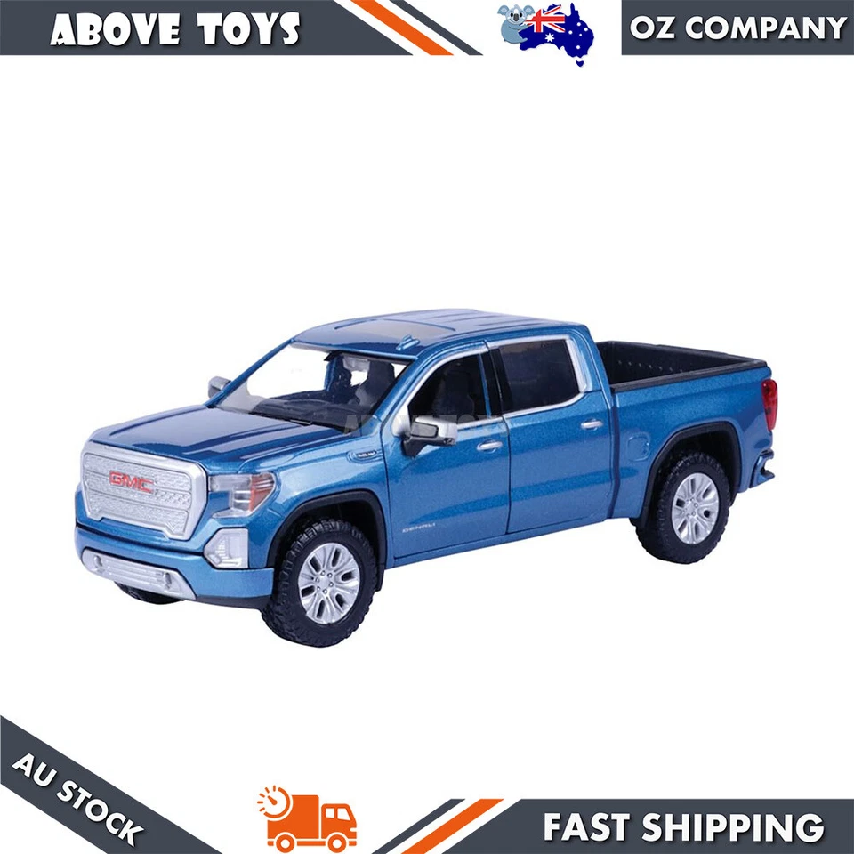 1:27 Scale 2019 GMC Sierra 1500 Denali Crew Cab Diecast Car Model Collection - Image 1 of 1