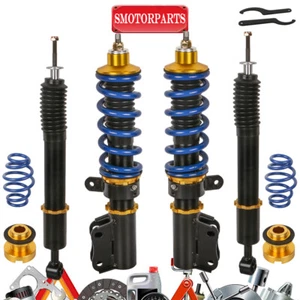 Set of 4 Coilovers Suspension Shocks Struts For 2006-2008 Honda Fit Adj Height - Picture 1 of 14