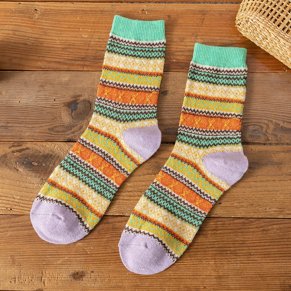 3 Pairs Womens Winter Warm Thermal Lambs Wool Merino Heavy Duty Boot Socks New - Image 1 of 4