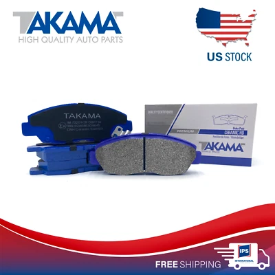 FRONT Brake Pad Ceramic Set for 1990-1997 HONDA ACCORD - Image 1 of 4