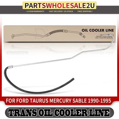 Conjunto de manguera de enfriador de aceite de transmisión para Ford Taurus Mercury Sable 1990-1995 Foto 1 de 4