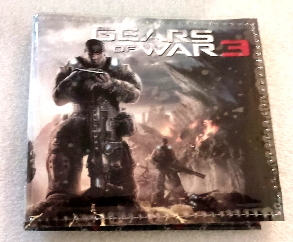 Cartera y botón de vinilo Gears Of War 3 NECA nuevo etiquetas selladas 2011 Foto 1 de 4
