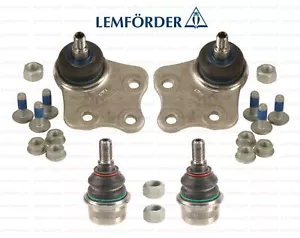 Front Ball Joint Kit Lower & Upper Control Arm Joints LEMFORDER OEM for Mercedes - Picture 1 of 1