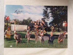 Masters Champion Ben Crenshaw firmata 1999 Ryder Cup 20" X 30" foto JSA J58361 - Foto 1 di 7