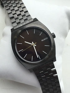 Men's Nixon Minimal 15F USA Quartz Wrist Watch. 100m. Steel. Working. Tested. - Picture 1 of 11