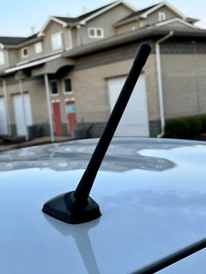 Mástil de antena negro corto de 7" varilla radio AM/FM para TOYOTA PRIUS 2004-2015 nuevo Foto 1 de 4
