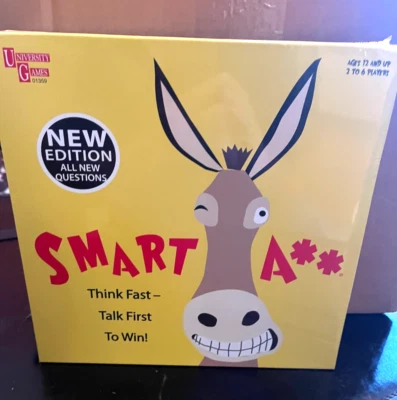 Juego de mesa vintage University Games Smart A** Culo NUEVO sin abrir edades 12 en adelante Foto 1 de 4