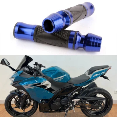 7/8" Motorcycle Throttle Handlebar Grips For Kawasaki Ninja 650 250 ZX6R ZX10R - Image 1 of 4