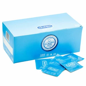 Durex BASIC condoms * Regular Natural Normal Classic FREE Discreet Shipping BOX - Picture 1 of 4