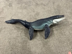 Jurassic World Super Colossal Mosasaurus Actionfigur riesiger beweglicher Dinosaurier 28 Zoll - Bild 1 von 5