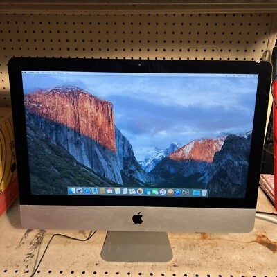Apple iMac A1418, 21.5", Late 2015, 1.6 GHz Intel i5, 8mb RAM, 1TB HDD ~ TESTED - Image 1 of 4