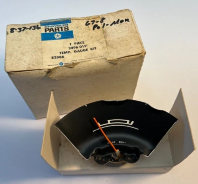 Nuevo de Lote Antiguo 1965-1966 Dodge Polara Custom Monaco 880 C carrocería medidor de temperatura 2496019. Foto 1 de 3