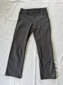 NIKE WOMAN's THERMA FIT GRAY Athletic Pants SWEATS Size S(4-6) - Picture 1 of 11