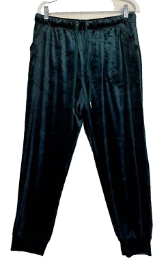 Calça jogger casual Anthropologie sábado domingo verde oliva veludo veludo M - Imagem 1 de 4