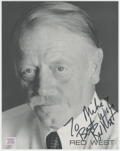 Foto Red West Elvis Bodyguard autografata firmata 8x10 AMCo COA 29279 - Foto 1 di 3