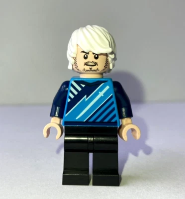 **NEW** 100% LEGO Quicksilver (CORRECT HEAD) X-Men Minifigure Variant Marvel - Image 1 of 4