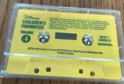 Disney Children’s Favorites Vol 4 Cassettes-Rare Vintage-Ships N 24h - Image 1 of 3
