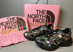 Gucci x The North Face Rython Sneakers Men’s Size 7 (US 7.5) Authentic - Picture 1 of 13