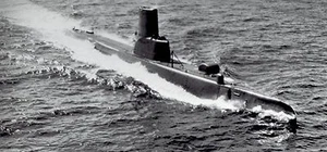 1958 Pressefoto Balao-Klasse U-Boot USS Stickleback (SS-415) US Navy - Bild 1 von 2