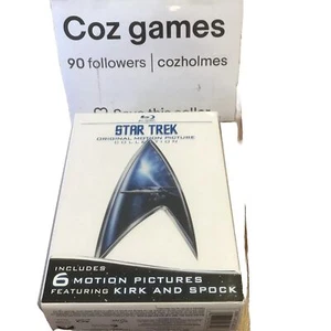 Star Trek Original Motion Picture Collection Blu Ray Region B Captain Kirk - Picture 1 of 11