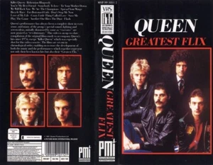 Queen - Greatest Flix - VHS,PAL,NEW,UNPLAYED,NO SEALED,NON SIGILLATA - Foto 1 di 2