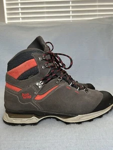 HANWAG Mens Tatra Gore Tex Boots US 11  Asphalt/Red - Picture 1 of 17