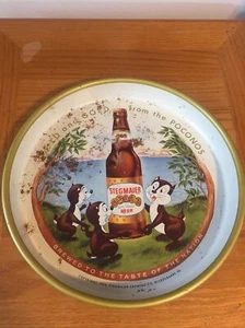 Stegmaier Bier Tablett - 1959 - Wilkes - Barre, Pa The Poconos - Bild 1 von 4