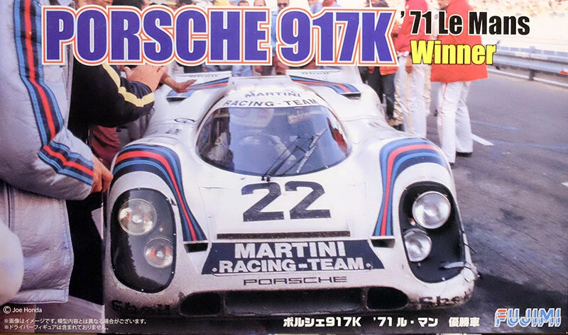 Porsche 917K 1971 Le Mans Gewinner 1:24 Model Kit Bausatz Fujimi 126142 917