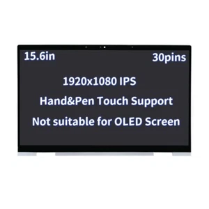 For HP Envy X360 15-EW0013DX 15-EW0023DX FHD IPS LCD Touch Screen Replacement - Picture 1 of 3