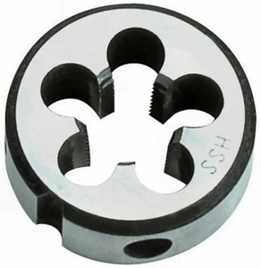 MÉTRIQUE 8 x 1.25 8 MM Uni Die Hss-E (Pièce Cobalt) Inox Haute Résistance - Picture 1 of 1