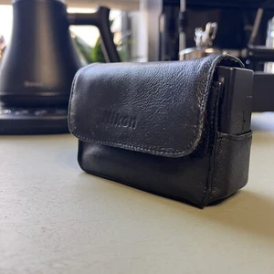 Nikon Leather Camera Case For 35Ti 28Ti Horizontal Belt Loop Pouch Style - Picture 1 of 6