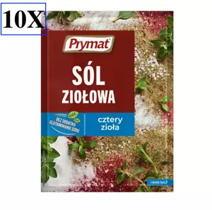 PACK OF 10 PRYMAT SPICE HERBAL SALT GROUND AROMATIC SPICES 30G - Picture 1 of 3