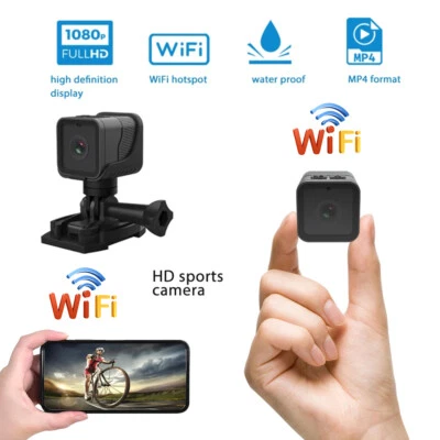 1080P HD Motorcycle Sports Camera Dash Cam Bike Helmet Action DVR Video Camera - Image 1 of 4