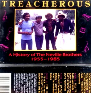 Treacherous: A History Of The Neville Brothers 1955-1985  Two Cassette Tapes - Picture 1 of 5
