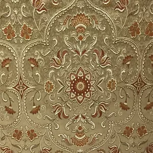 Moroccan Ornate Jacquard, 54" Wide, for Upholstery Window Craft, Fabric by Yard - Picture 1 of 13