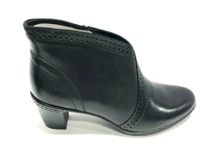 Botines Rockport Rashel de cuero negro para mujer talla 9,5 M CH3644 Foto 1 de 4