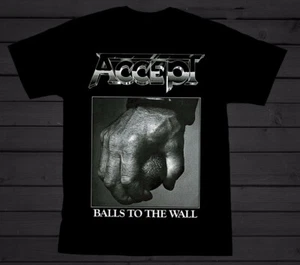 ACCEPT-Balls to the Wall Black Men S-234XL T-shirt D545 - Picture 1 of 3
