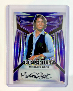 2023 Leaf Pop Century 1st Pop Century Auto Michael Beck Auto Card