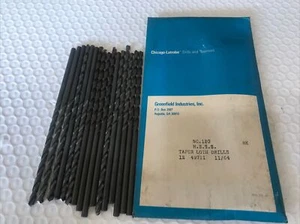 Chicago Latrobe Taper Length Drill Bits 11/64” HSS #120 High Speed Qty 16 New!! - Picture 1 of 2