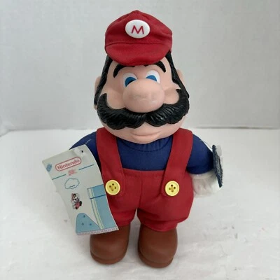 NUEVO 1989 Applause Vintage Super Mario Bros 2 Nintendo 7.5" Figura con etiquetas Foto 1 de 4