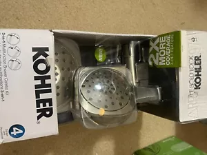 KOHLER R25629-G-BN Maxton Kit Combo Doccia Multifunzione 3 in 1 in Spazzola Vibrante - Foto 1 di 11