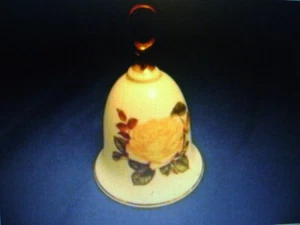 Danbury Mint "Peace" Rose Bell Porcelain Limited Edition Sumner Collection - Zdjęcie 1 z 3