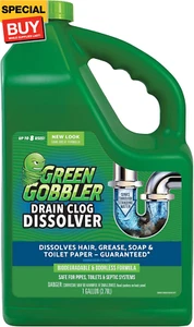 Drain Clog Remover | Toilet Clog Remover | Dissolve Hair & Organic Materials fro - Picture 1 of 9