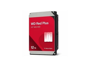 WD Red Plus 12TB NAS Hard Disk Drive - 7200 RPM Class SATA 6Gb/s, CMR, 512MB - Picture 1 of 4