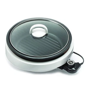 Housewares ASP-137 Grillet 3Qt. 3-in-1 Cool-Touch Electric Indoor Grill Porta... - Picture 1 of 6